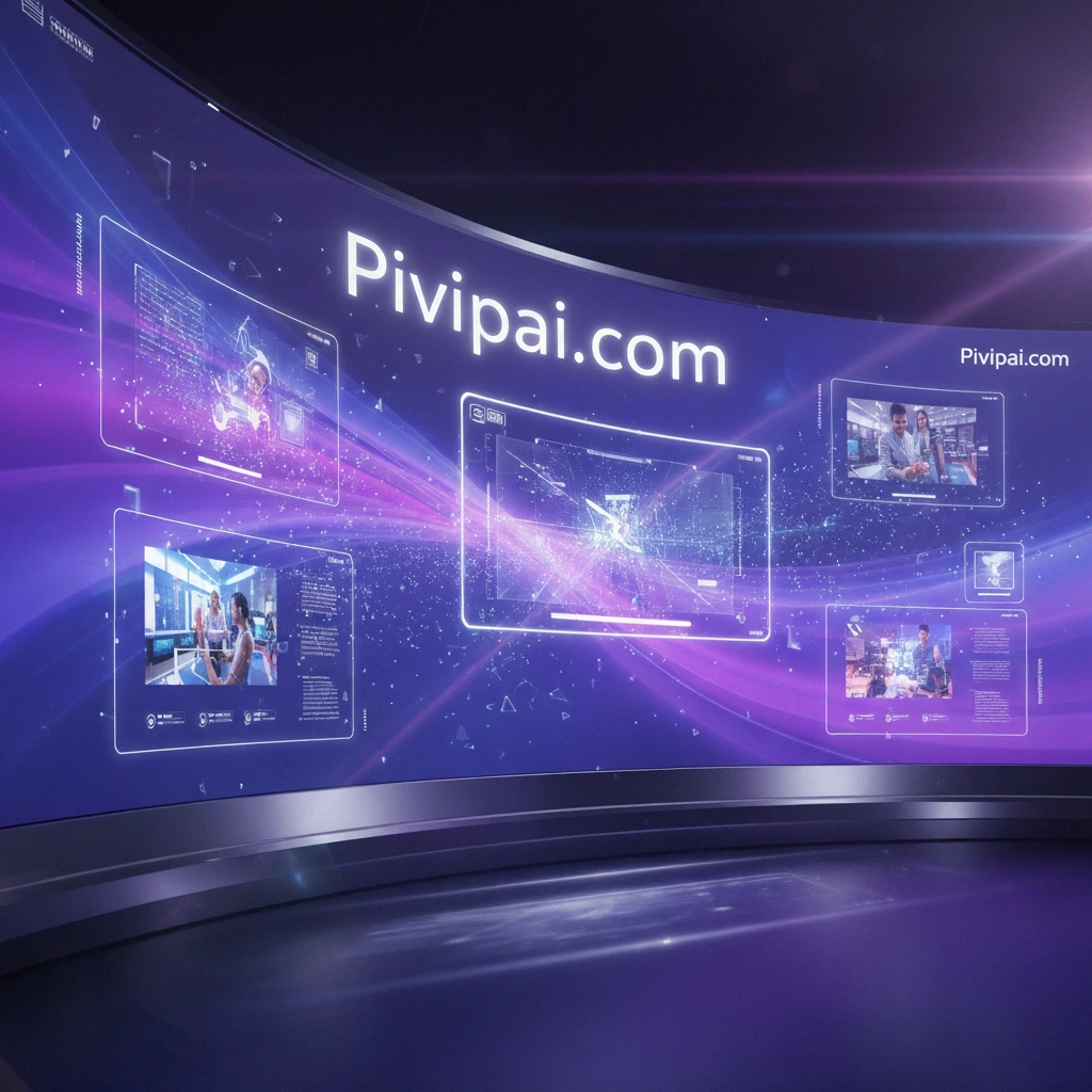 AI Video generator platform with modern interface